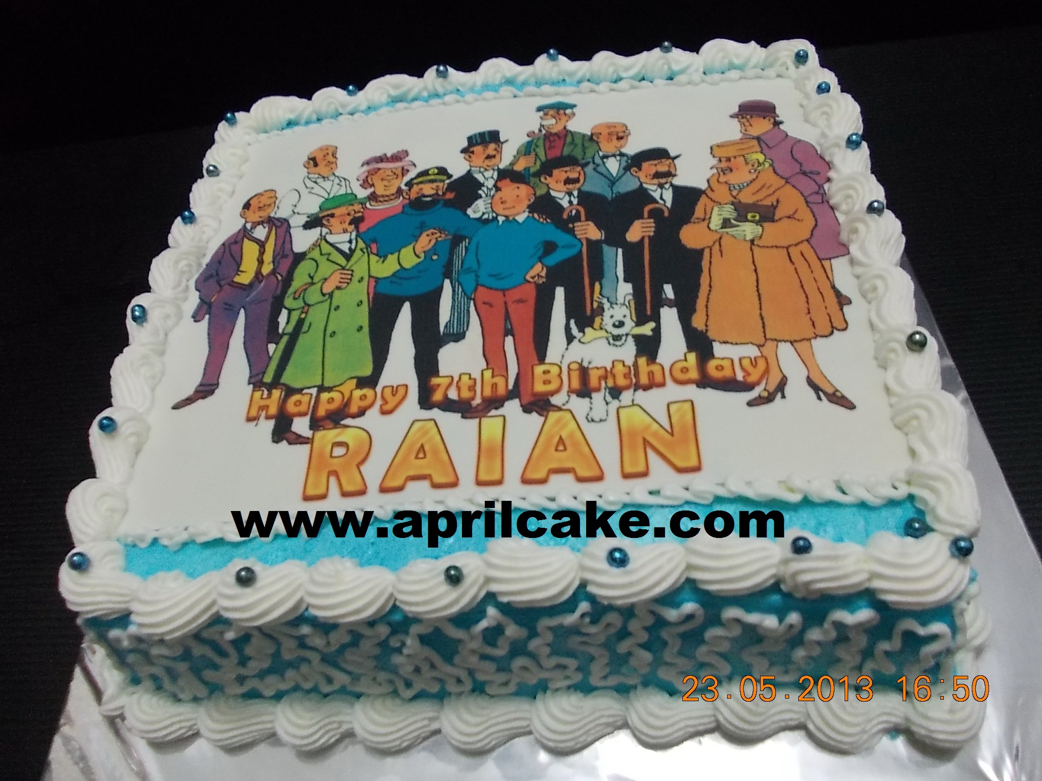 Tintin Cake Raian